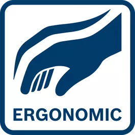 Ergonomisches Handling dank geringem Gewicht und kompakter Konstruktion
